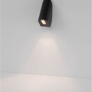 Spot LED aplicat iluminat scari exterior SOREN negru IP65 559795 universul-luminii.ro