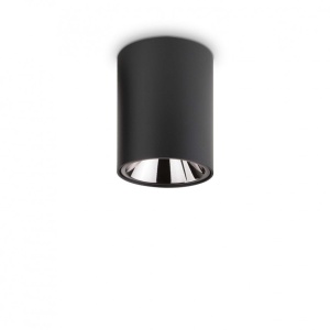 Spot LED aplicat modern Nitro pl round d08 NERO - Img 1