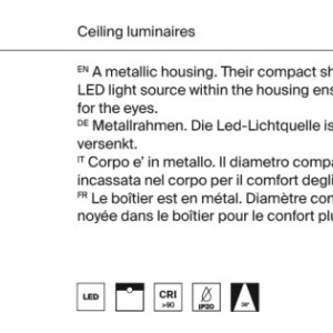 Spot LED aplicat stil minimalist Focus T negru/alama - Img 6
