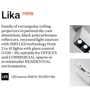 Spot LED aplicat tavan LIKA PL 12,5W 3000K BIANCO - Img 3