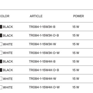 Spot LED dimabil, accesoriu pentru sinele monofazate Unity, Yin negru 4000K - Img 8