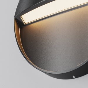 Spot LED iluminat scari sau perete exterior IP54 Mane negru 150785 universul-luminii.ro