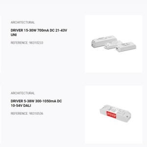 Spot LED incastrabil COLIN-3 Grey recessed 72-108W 2700K 20° 206795 universul-luminii.ro