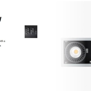Spot LED incastrabil COLIN-3 Grey recessed 72-108W 3000K 20° 110315 universul-luminii.ro