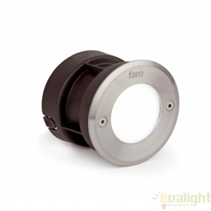 SPOT LED INCASTRABIL DE EXTERIOR Inox Rotund 71498N