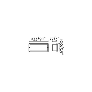 Spot LED incastrabil de exterior IP54 iluminat ambiental STRIPE gri 189425 universul-luminii.ro