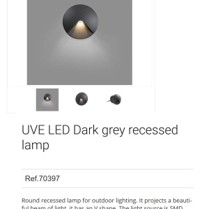 SPOT LED INCASTRABIL DE EXTERIOR UVE 92275 universul-luminii.ro