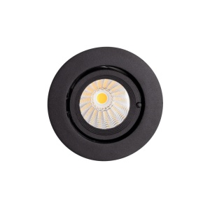 Spot LED incastrabil directionabil Rubio negru 164505 universul-luminii.ro