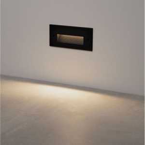 Spot LED incastrabil exterior, ambiental, IP65, POLKA negru 244385 universul-luminii.ro