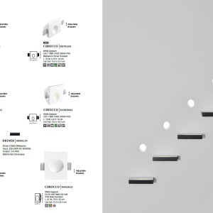 Spot LED incastrabil ideal pentru iluminat scara sau hol EURONA, 8x16,5cm NVL-9879389 189245 universul-luminii.ro