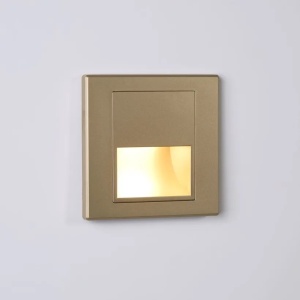 Spot LED incastrabil iluminat ambiental Steplight auriu