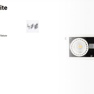 Spot LED incastrabil MINI COLIN-3 White recessed 54-75W 3000K 56° 110155 universul-luminii.ro