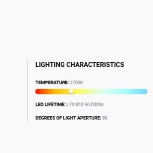 Spot LED incastrabil recessed white 19W 18cm 90 grade 2700K CRI90 triac 210285 universul-luminii.ro