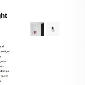 Spot LED incastrabil TULIPA White recessed downlight 10W 36° 4000K CRI90 casambi 112905 universul-luminii.ro