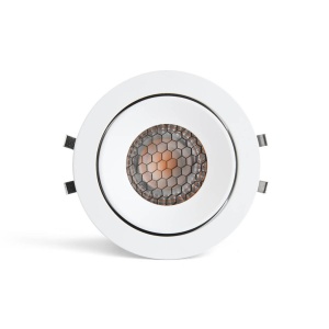 Spot LED incastrat directionabil IP44 KIVI alb 5W 3000K
