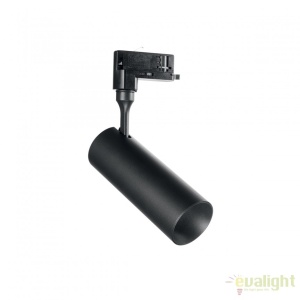 Spot LED pe sina directionabil SMILE mini 15W 3000K CRI80 24° negru 189581
