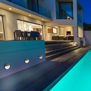 Spot LED scari iluminat exterior IP54 BAKER alb 136985 universul-luminii.ro