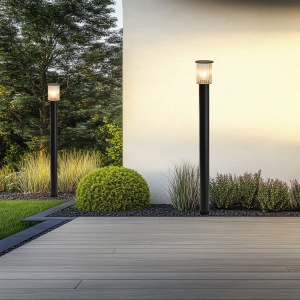 Stalp 124cm protectie IP44 NORFOLK 8750 negru - Img 4
