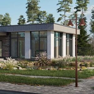 Stalp de exterior IP65 ORIX corten H-220cm