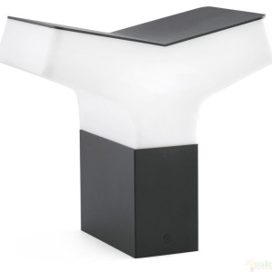 Stalp de exterior modern inaltime 21,5cm cu protectie IP44 TAU 74446