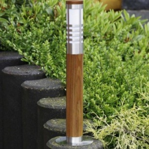 Stalp exterior cu lemn IP23 Logon 42884/20 BL 55095 universul-luminii.ro