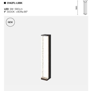 Stalp exterior LED IP65 Floeva H-50cm - Img 4