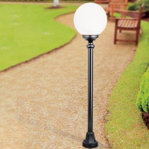 Stalp exterior stil clasic IP43 H110cm Reika negru AL 11-1173/1 schwarz OR - Img 5