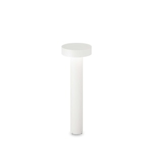 Stalp iluminat exterior design modern TESLA PT4 H60 BIANCO
