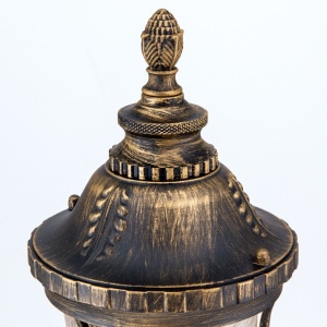 Stalp iluminat exterior IP23 H112cm August AL 11-1122/1 Patina OR 48055 universul-luminii.ro