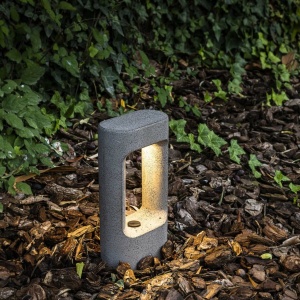 Stalp LED de exterior IP55 TOTEM 27,8cm Grey 3000K 122955 universul-luminii.ro