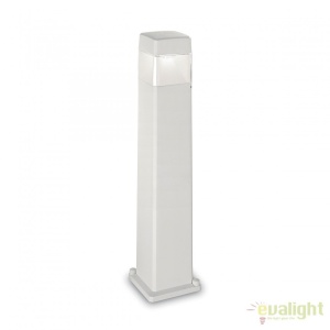 Stalp LED iluminat exterior design modern COSMO PT1 BIANCO