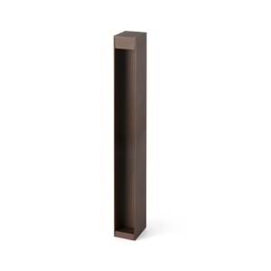 Stalp LED iluminat exterior IP65 CERLER H-60cm maro rustic