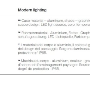 Stalp LED iluminat exterior IP65 Guss H-90cm 226805 universul-luminii.ro