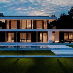 Stalp LED iluminat exterior modern IP65 PIPE H-65,5cm negru 160445 universul-luminii.ro