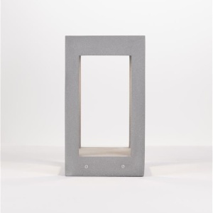 Stalp LED mic pentru exterior design modern IP65 Bev gri 20x20cm 129845 universul-luminii.ro