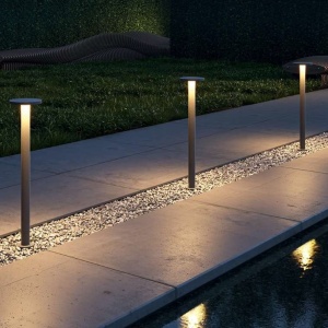 Stalp LED mic pentru iluminat exterior IP65 Wald grafit, H-40cm 212545 universul-luminii.ro