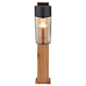 Stalp mic pentru exterior design industrial IP44 Etsi maro, negru 134785 universul-luminii.ro