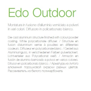 Stalp modern de exterior cu protectie IP44 EDO OUTDOOR PT1 ROUND antracit 138510 51375 universul-luminii.ro