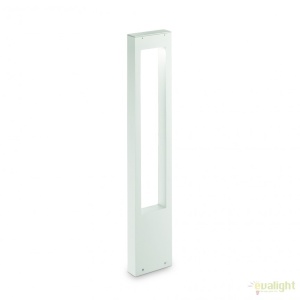 Stalp modern de exterior cu protectie IP44 VEGA PT1 alb 136035