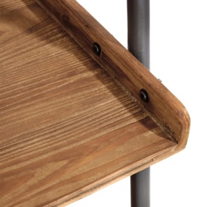 Suport perete cu rafturi si oglinda design industrial OLD - Img 5
