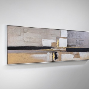 Tablou de perete pictura acrilica Reflejos 50x145cm - Img 4