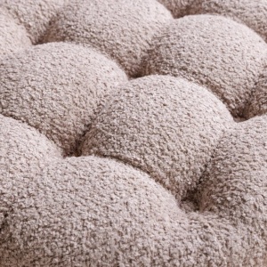 Taburete cu spatiu de depozitare Modern Barock 50cm, boucle champagne - Img 6