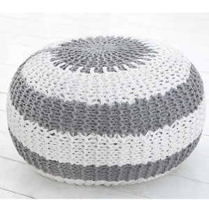 Taburete multifunctional Leeds 50cm gri/ alb A-37337 VC - Img 4