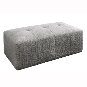 Taburetele/ Suport pentru picioare ROYAL 120cm boucle gri