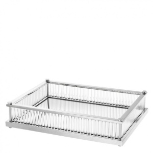 Tava design LUX Cora Rectangular, nickel 111642 HZ