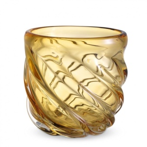 Vaza flori, Vas decorativ Angelito S, galben 115691 HZ