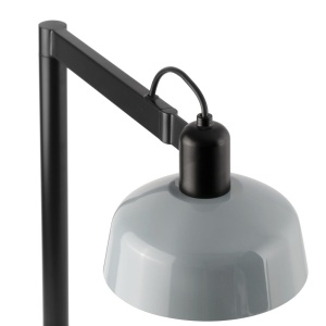 Veioza de birou metal TATAWIN negru, blue - Img 2
