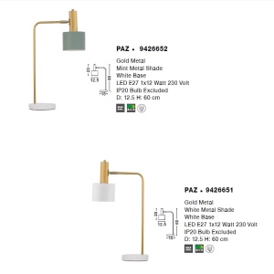 Veioza decorativa design modern minimalist Paz NVL-9426652 77225 universul-luminii.ro