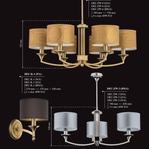 Veioza design clasic realizata manual Decor 185975 universul-luminii.ro