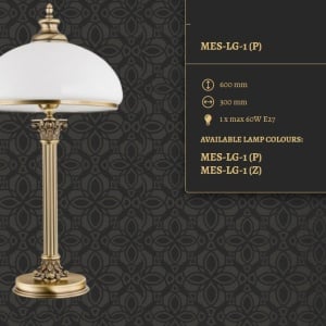 Veioza design clasic realizata manual MESSINA 77665 universul-luminii.ro